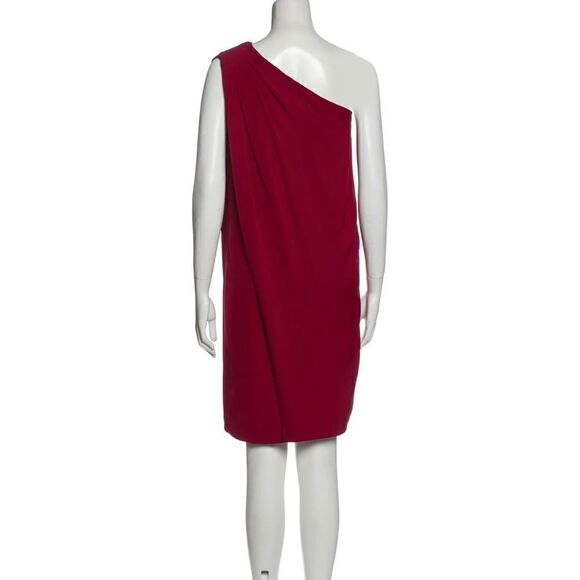 Diane Von Furstenberg Red Silk Shift Dress - Picture 1 of 8